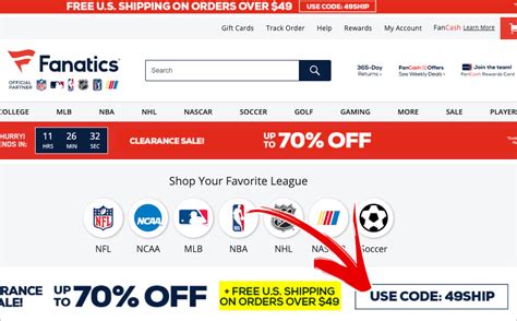 are you able to use two discount codes for fanatics